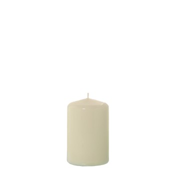 Ivory Wax Candles - 12cm Ø8x12cm, Duracion 44h. Aprox.