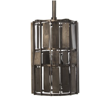 Metal Pendant Light With Movable Straight Plates - 3xe27,max.25w(not Included)- Ø28x42,5cm, Alt.máxima:147cm