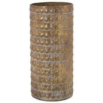 Paragüero Metal Dorado Ø20x43cm