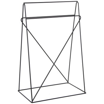 Black Metal Table Stand 49x30,5x74cm