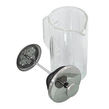 Caffettiera A Stantuffo In Vetro/acciaio Inox_350ml