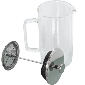 Caffettiera A Stantuffo In Vetro/acciaio Inox_1000ml