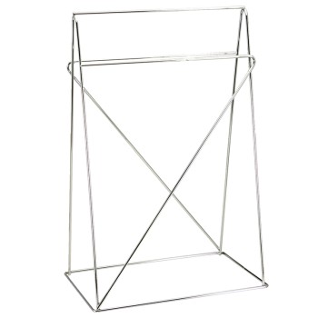 Chromed Metal Table Stand 49x30,5x74cm