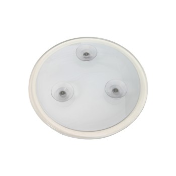 Espejo 5 Aumentos Pared Con Ventosas De Baño Ø17,5cm, Para Pared