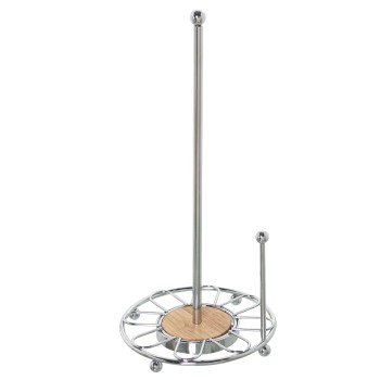 Kitchen Cupboard Chromed Metal Ø15x32cm
